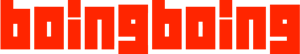 Boing Boing logo in red text
