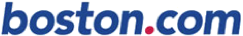 Boston.com logo in blue text