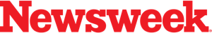 Newsweek logo in red text