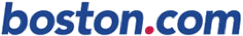 Boston.com logo in blue text